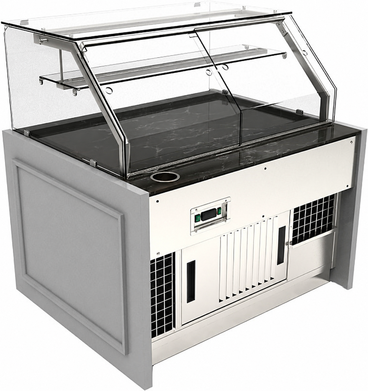 Холодильная кондитерская витрина BSV-inox VRK-4