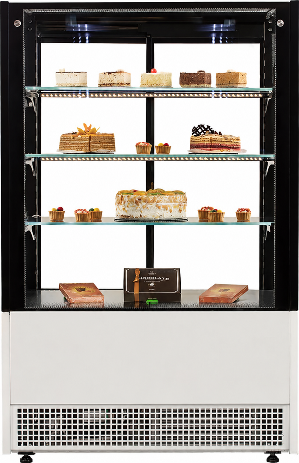 Кондитерская витрина CRYSPI Elegia Quadro K 1250